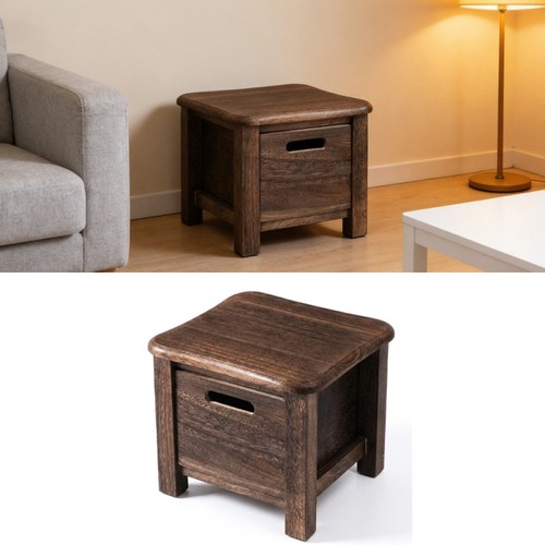 30x30x25cm holz sitzhocker - 30x30x25cm,