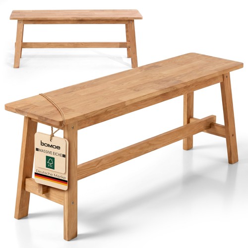 Bank hocker massivholz fsc - ,