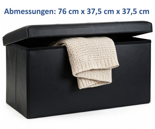 Kunstleder sitzbank mit - kunstleder,